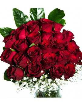 Büyülü Aşk 25 Kırmızı Güller